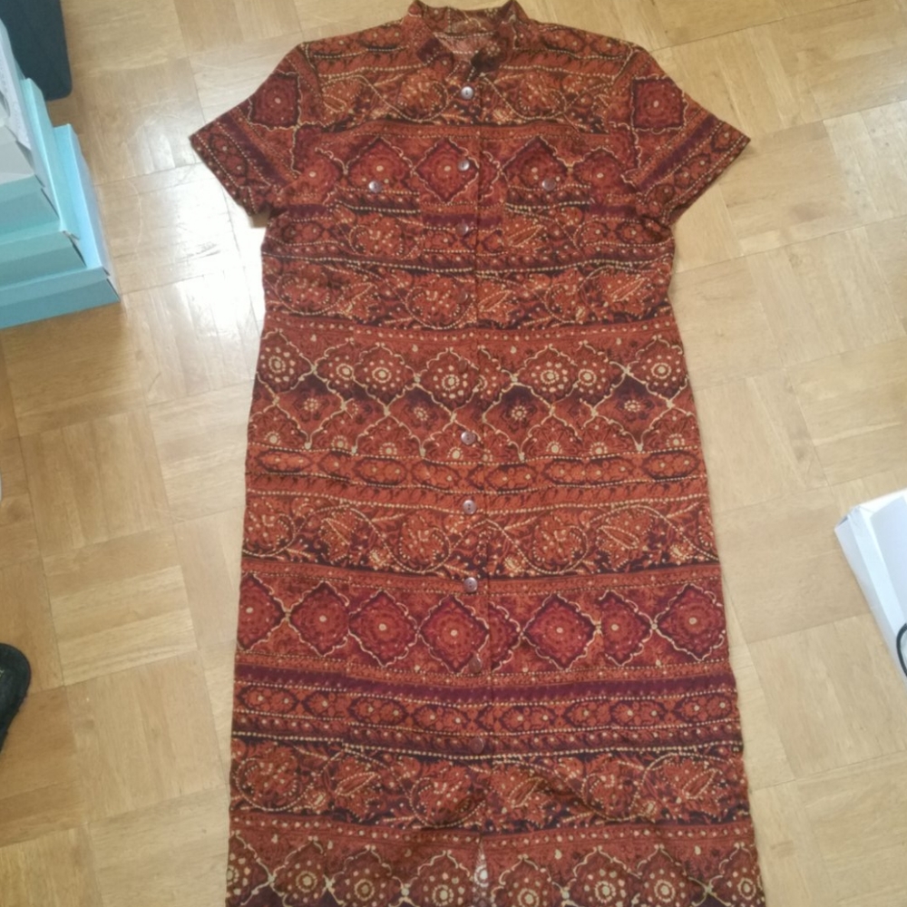 🚫SOLD🚫 Vintage maxi dress - Picture 5 of 8